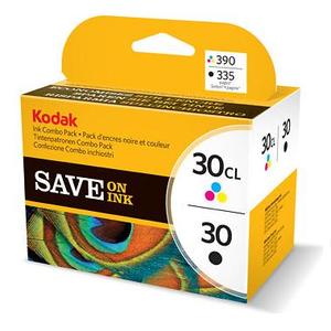 Original Genuine Kodak 30 Black & Colour Ink Cartridge Multipack (8039745)